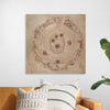 "Zodiac Circle with Planets"