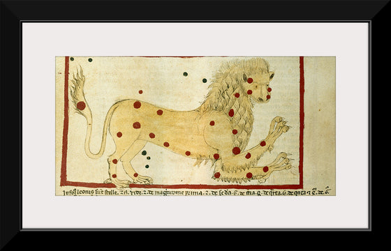 "Drawing of Leo - Introductorius ad Judicia Astrologiae (14th C)", Andolone dal Nero