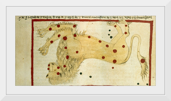"Drawing of Leo - Introductorius ad Judicia Astrologiae (14th C)", Andolone dal Nero