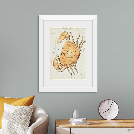 "Astronomical Chart for Cancer (1831)", Sidney Hall