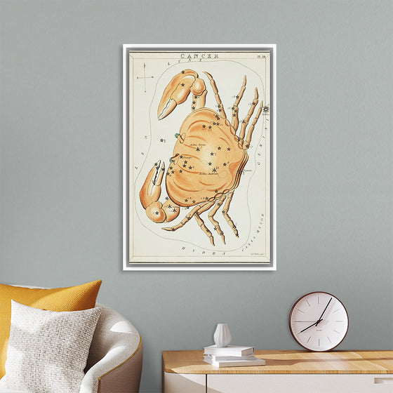 "Astronomical Chart for Cancer (1831)", Sidney Hall