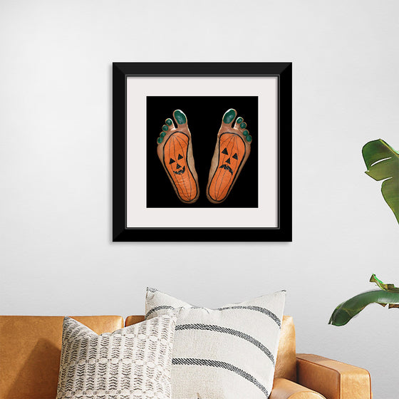 "Halloween Pumpkin Feet" Painted Feet