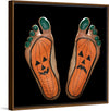 "Halloween Pumpkin Feet" Painted Feet