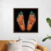 "Halloween Pumpkin Feet" Painted Feet