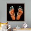 "Halloween Pumpkin Feet" Painted Feet