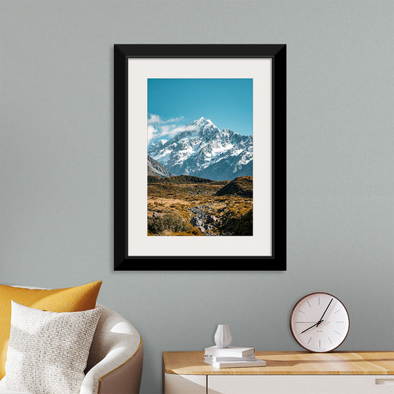 "Snow Capped Mountain Under Blue Sky", Tolgahan Alparslan