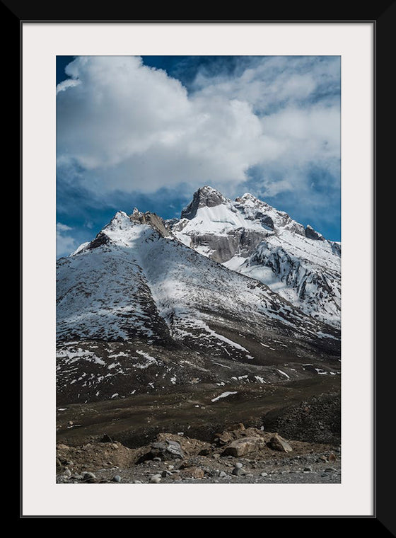 "Majestic Snowcapped Mountain", Syed Qaarif Andrabi