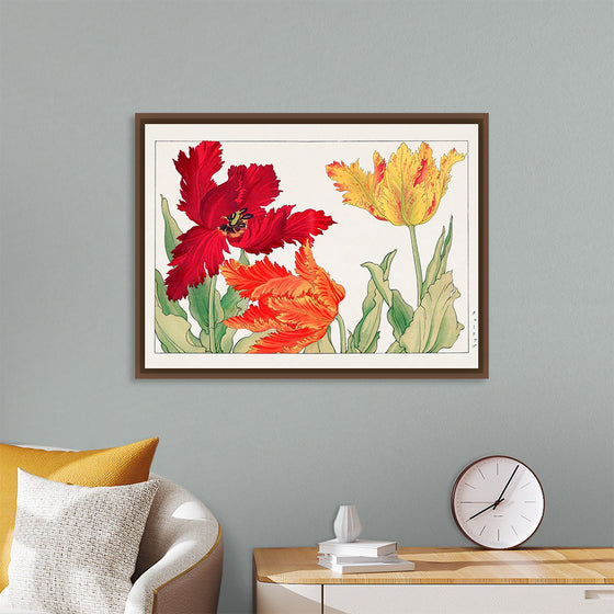 "Parrot tulip", Tanigami Konan
