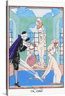  Georges Barbier’s “Fashion Woman Paris” is a stunning Art Deco illustration that depicts a fashionable woman in a stylish dress. Barbier was a French artist who created a new fusion between fashion and art illustration with his beautiful pictures depicting willowy women in fashionable dresses, and his pictures became important depictions of fashion and life in the 1920s.