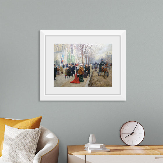 "Paris Street Scene"