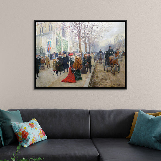 "Paris Street Scene"