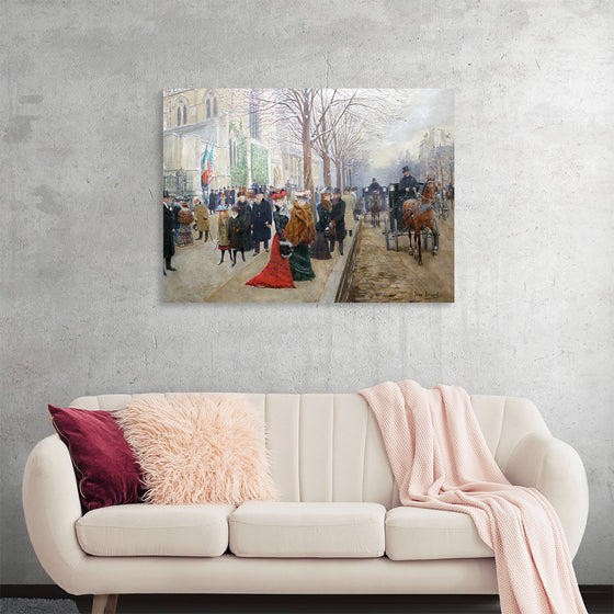 "Paris Street Scene"