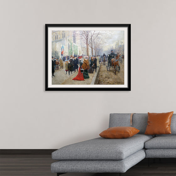 "Paris Street Scene"