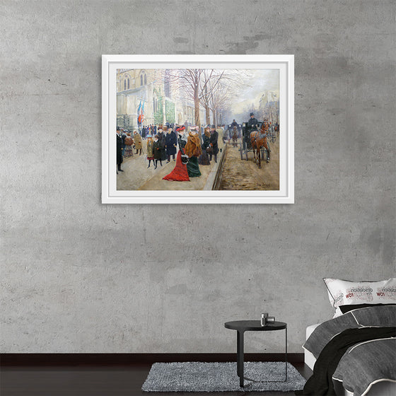 "Paris Street Scene"