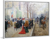 "Paris Street Scene"