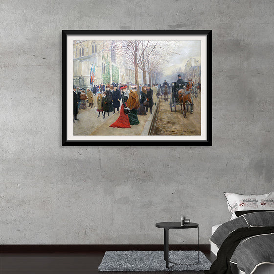 "Paris Street Scene"