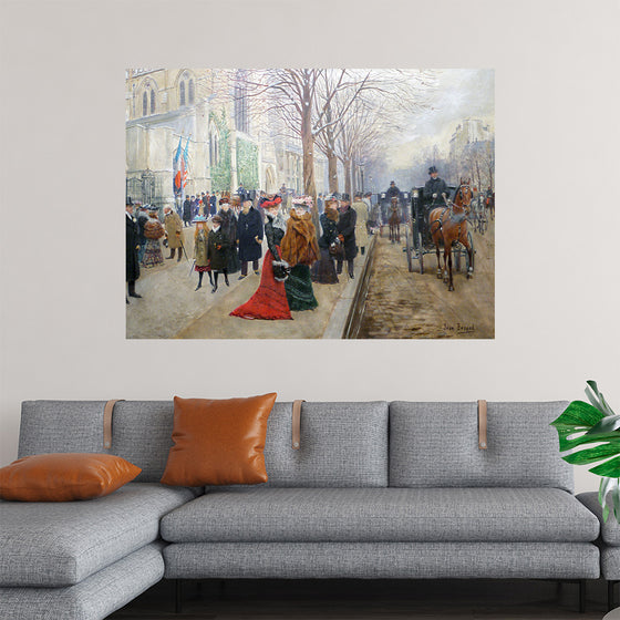 "Paris Street Scene"
