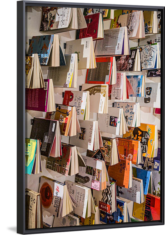 "Books on Display in a Book Store", Charl Durand