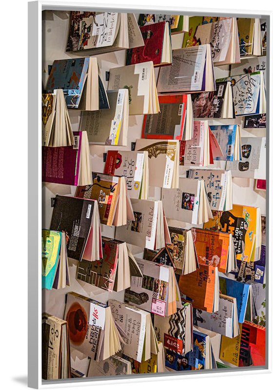 "Books on Display in a Book Store", Charl Durand