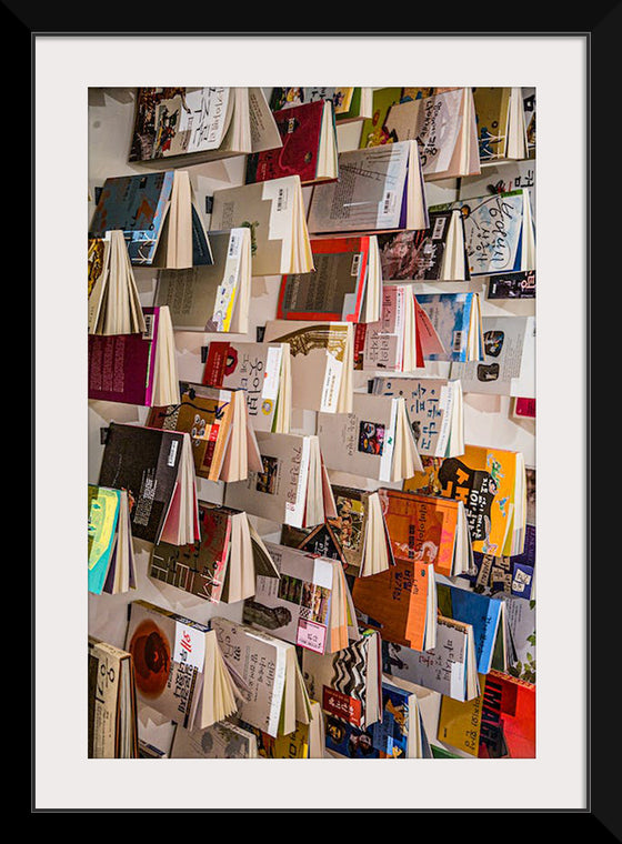 "Books on Display in a Book Store", Charl Durand