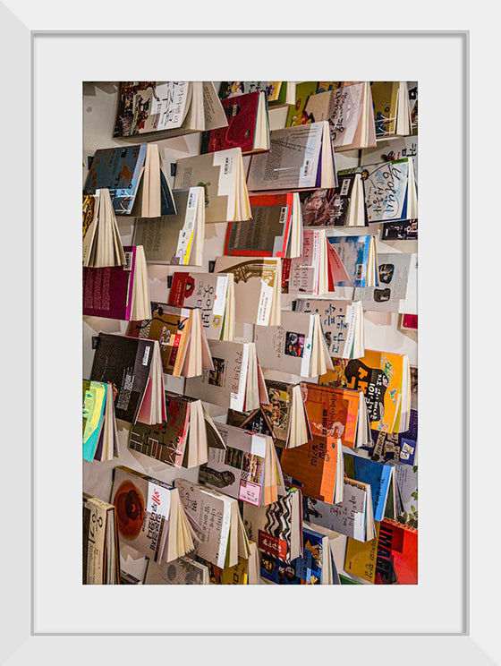 "Books on Display in a Book Store", Charl Durand