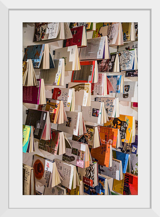 "Books on Display in a Book Store", Charl Durand