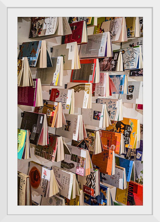 "Books on Display in a Book Store", Charl Durand