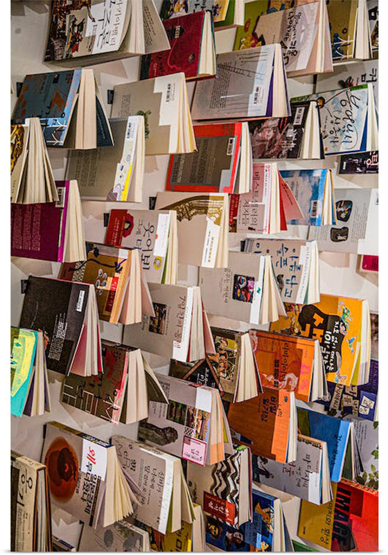 "Books on Display in a Book Store", Charl Durand