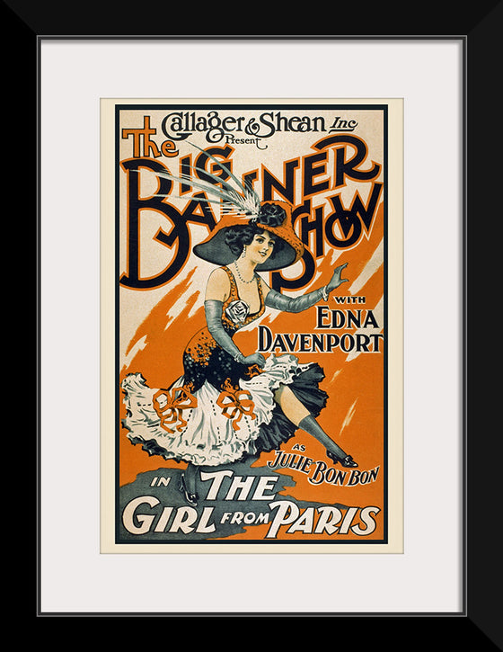 "The Girl from Paris Poster", Gallagher & Shean, Inc.