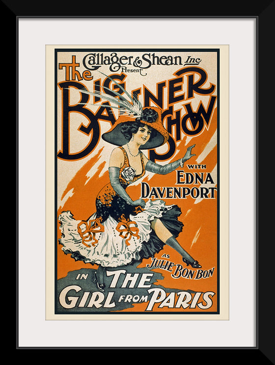 "The Girl from Paris Poster", Gallagher & Shean, Inc.