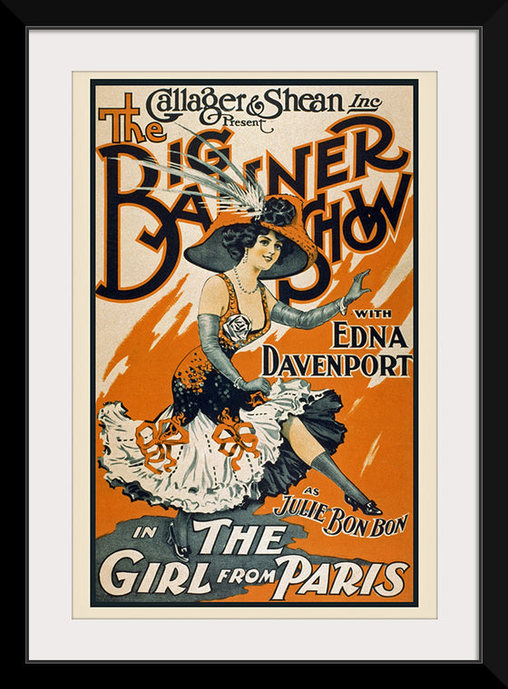 "The Girl from Paris Poster", Gallagher & Shean, Inc.