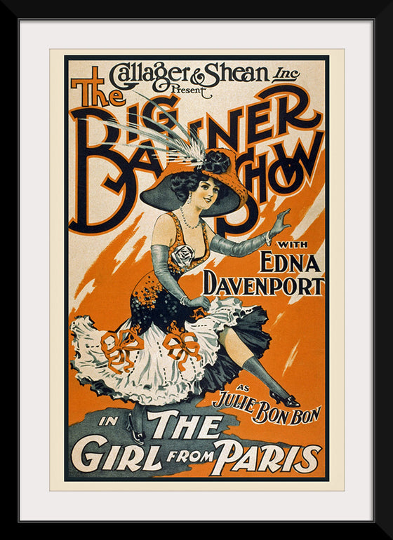 "The Girl from Paris Poster", Gallagher & Shean, Inc.