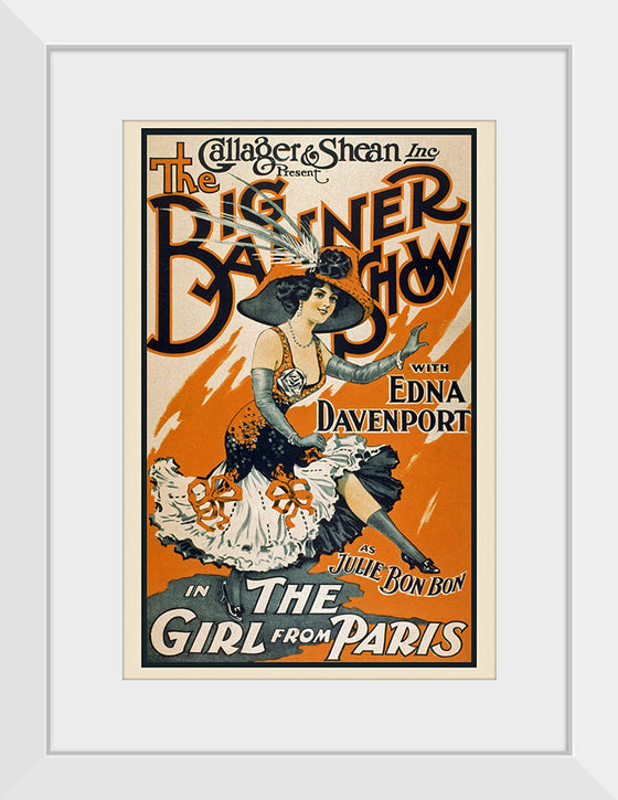 "The Girl from Paris Poster", Gallagher & Shean, Inc.