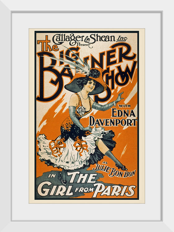 "The Girl from Paris Poster", Gallagher & Shean, Inc.