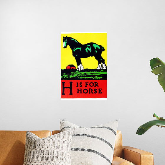 "H Is For Horse ABC 1923"