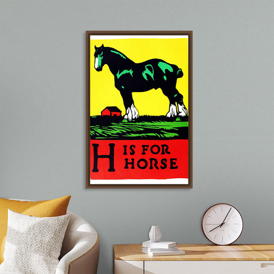 "H Is For Horse ABC 1923"