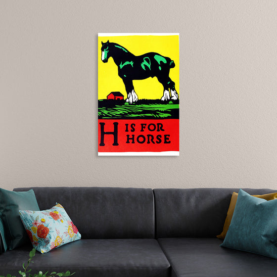 "H Is For Horse ABC 1923"