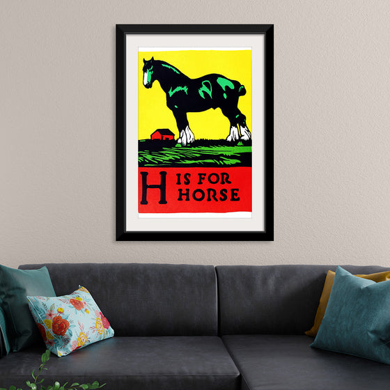 "H Is For Horse ABC 1923"