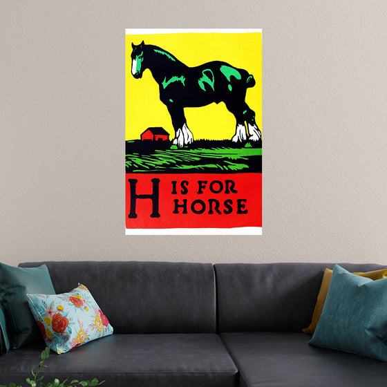 "H Is For Horse ABC 1923"