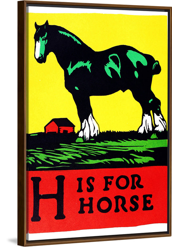 "H Is For Horse ABC 1923"