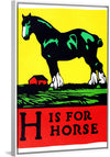 "H Is For Horse ABC 1923"