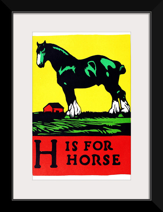 "H Is For Horse ABC 1923"