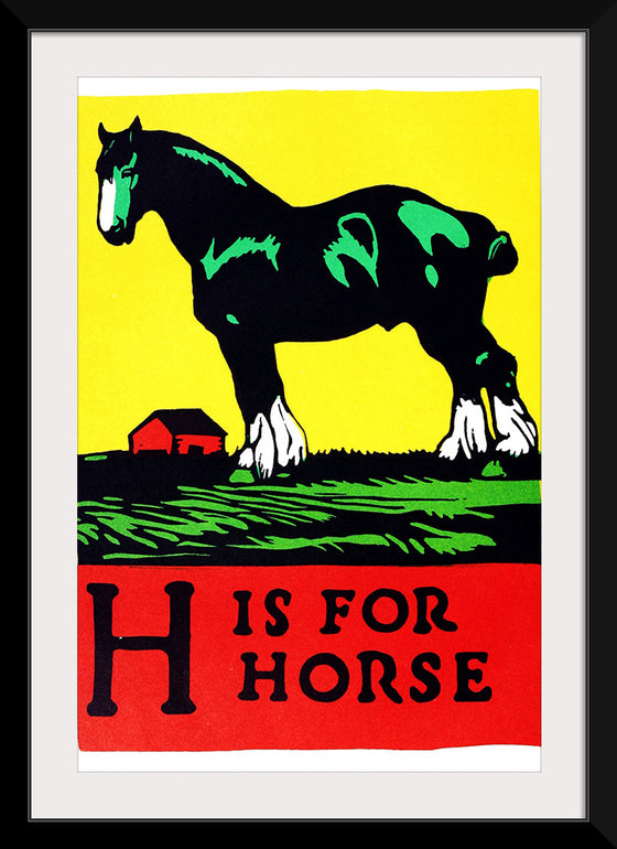 "H Is For Horse ABC 1923"