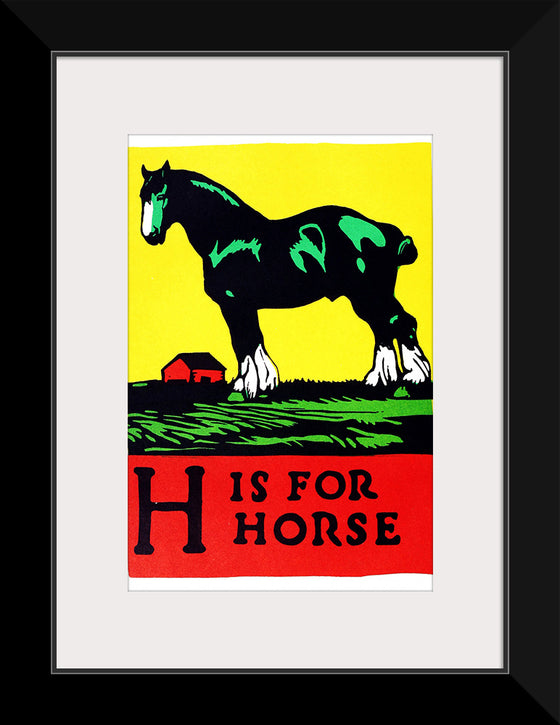 "H Is For Horse ABC 1923"