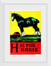 "H Is For Horse ABC 1923"