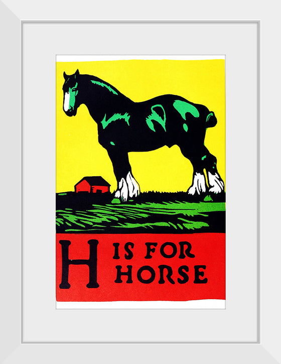 "H Is For Horse ABC 1923"