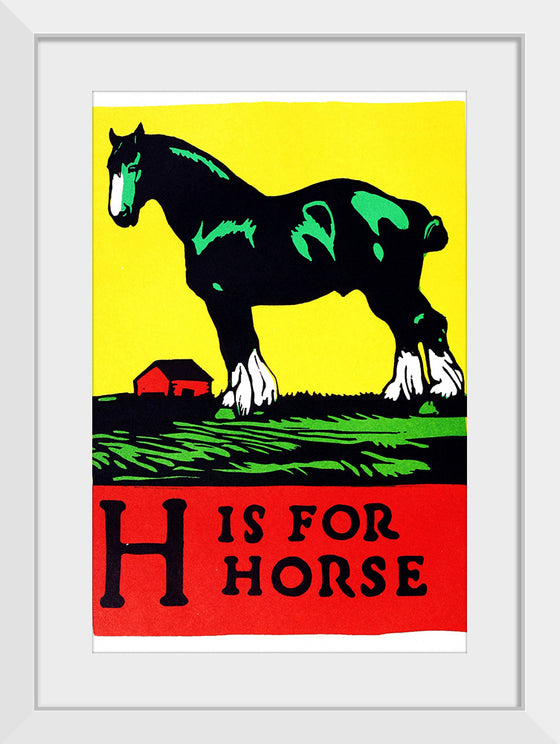 "H Is For Horse ABC 1923"