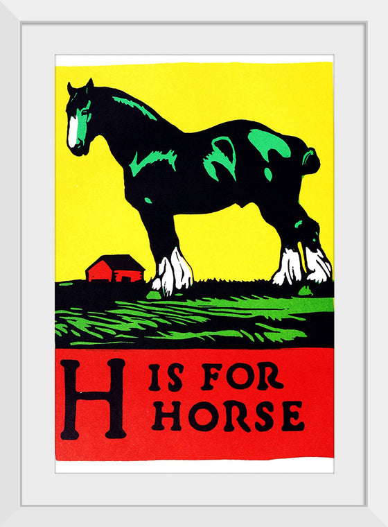 "H Is For Horse ABC 1923"