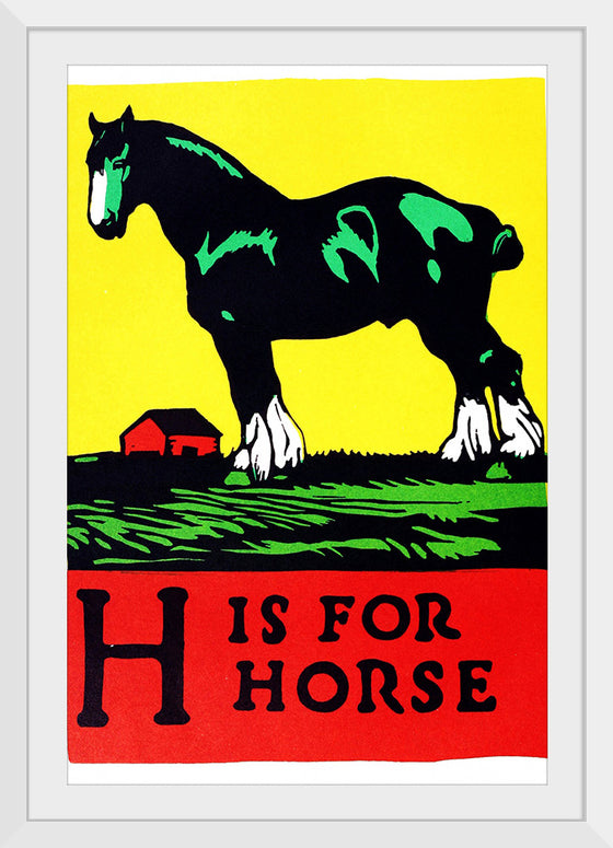 "H Is For Horse ABC 1923"