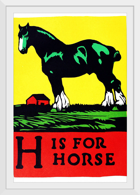 "H Is For Horse ABC 1923"